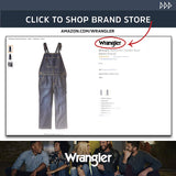 Wrangler Authentics - Overol de Tela Vaquera para niño