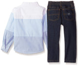 U.S. Polo Assn... - Juego de Playera y Pantalones de Manga Larga para niño