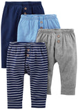 Simple Joys by Carter's Baby - Pantalón para niño (4 Unidades)