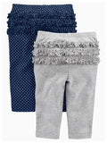 Simple Joys by Carter's Baby - Pantalón para niña (4 Unidades)